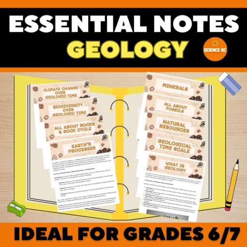 *Geology - Essential Notes Bundle