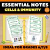 *Cells and Immunity- Essential Notes Bundle