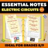 *Electric Circuits - Essential Notes Bundle